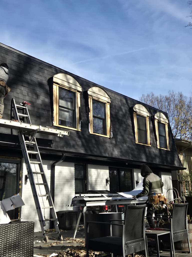 chimney Roofing Work